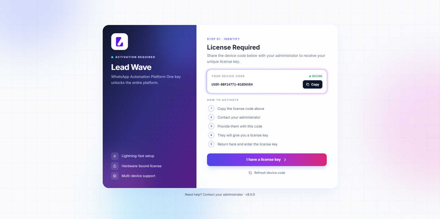 Lead Wave - Whatsapp Marketing - Bulk Whatsapp Button Sender
